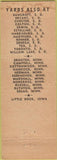 Matchbook Cover - H.W. Ross Lumber Sioux Falls SD