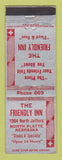Matchbook Cover - The Friendly Inn North Platte NE low phone #