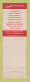 Matchbook Cover - Woodard Insurance West Union IA low phone #