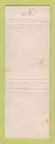Matchbook Cover - Hills Motel Gordon NE low phone # WORN