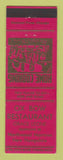 Matchbook Cover - Ox Bow Restaurant Northwood Narrows NH low phone #