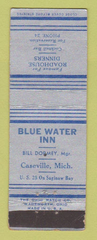 Matchbook Cover - Blue Water Inn Caseville MI low phone #