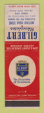 Matchbook Cover - Gilbert Chocolates Brittain Cigar Store New Castle IN WEAR