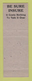 Matchbook Cover - Whitney Insurance Atlantic IA low phone #