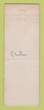 Matchbook Cover - Villa Park Bank IL low phone #