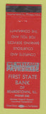 Matchbook Cover - First State Bank Beardstown IL low phone #