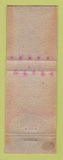 Matchbook Cover - DJ's Drive Inn Revelstoke BC girlie WORN