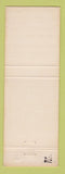 Matchbook Cover - The Tahiti Cocktail Lounge Rochelle IL Hotel Collier girlie
