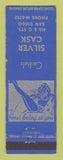 Matchbook Cover - Silver Cask Bar San Diego CA girlie WEAR
