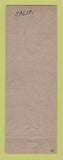Matchbook Cover - Silver Cask Bar San Diego CA girlie WEAR
