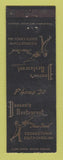 Matchbook Cover - Deason's Restaurant Georgetown SC low phone # WEAR