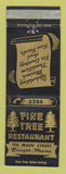 Matchbook Cover - Pine Tree Restaurant Bangor ME WEAR