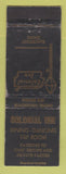 Matchbook Cover - Colonial Inn Blackfoot ID WORN