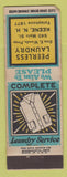 Matchbook Cover - Peerless Laundry Keene NH low phone # WORN