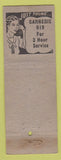 Matchbook Cover - City Cleaners Dyers Carnegie PA? Low phone #