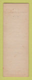 Matchbook Cover - Hub Cafe Cortez Motel Deming NM low phone #