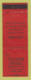Matchbook Cover - Sharon House Virginia City NV low phone #