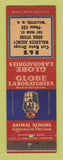 Matchbook Cover - Globe Labs B&B Drug Store Walgreens Williston ND
