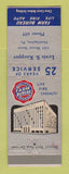 Matchbook Cover - Fram Bureau Insurance Lewis Knepper Huntingdon PA
