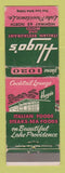 Matchbook Cover - Hugo's Italian Restaurant Lake Providence LA WEAR