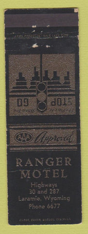 Matchbook Cover - Ranger Hotel Laramie WY WEAR
