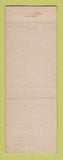 Matchbook Cover - Towanda Motel PA low phone #