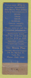 Matchbook Cover - Morris Plan York PA loans WEAR