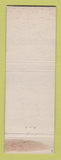 Matchbook Cover - The Bungalow Restaurant White Cloud MI WEAR
