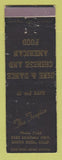 Matchbook Cover - The Tropics Restaurant Santa Rosa CA WEAR