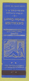 Matchbook Cover - Cavalier Motor Court Kill Devil Hill NC girlie