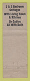 Matchbook Cover - Cavalier Motor Court Kill Devil Hill NC girlie