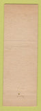 Matchbook Cover - Bauer's Cafe Pittsburgh PA girlie