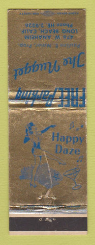 Matchbook Cover - The Nugget Long Beach CA girlie WORN