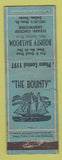 Matchbook Cover - Bounty Ballroom Dallas TX ADVANCE girlie POOR