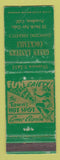 Matchbook Cover - Green Lantern Cocktails Pasadena CA girlie WORN