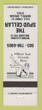 Matchbook Cover - The Spud Cellar Merrill OR girlie