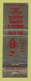 Matchbook Cover - Omega's Lounge Baton Rouge LA girlie WEAR