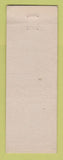 Matchbook Cover - Esso oil gas Bailey Hassen Elmira NY RED