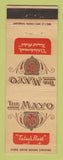 Matchbook Cover - Mayo Hotel Tulsa OK WEAR
