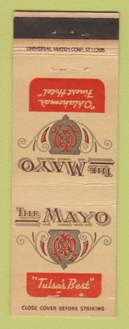 Matchbook Cover - Mayo Hotel Tulsa OK WEAR