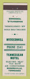 Matchbook Cover - Tennessean Motel Rogersville TN
