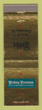 Matchbook Cover - Hickey Freeman Men's Clothes Webb's Utica NY Clearwater FL