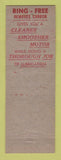 Matchbook Cover - Macmillan Ring Free Motor Oil Louisville KY