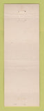 Matchbook Cover - Kingsbury Hotel Hudson Falls NY