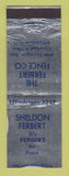 Matchbook Cover - Sheldon Ferbert Fence Cleveland OH WEAR