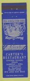 Matchbook Cover - Carter's Restaurant