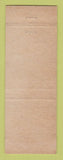 Matchbook Cover - Carter's Restaurant