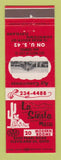 Matchbook Cover - La Siesta Motel Cleveland OH