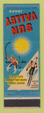 Matchbook Cover - Sun Valley ID skiing Union Pacific Railroad