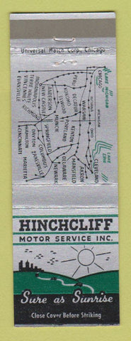 Matchbook Cover - Hinchcliff Motor Service Trucking Chicago IL